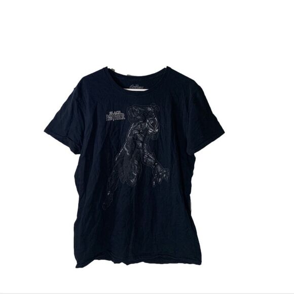 Avengers Large Black Panther T‎ Shirt - Picture 1 of 4